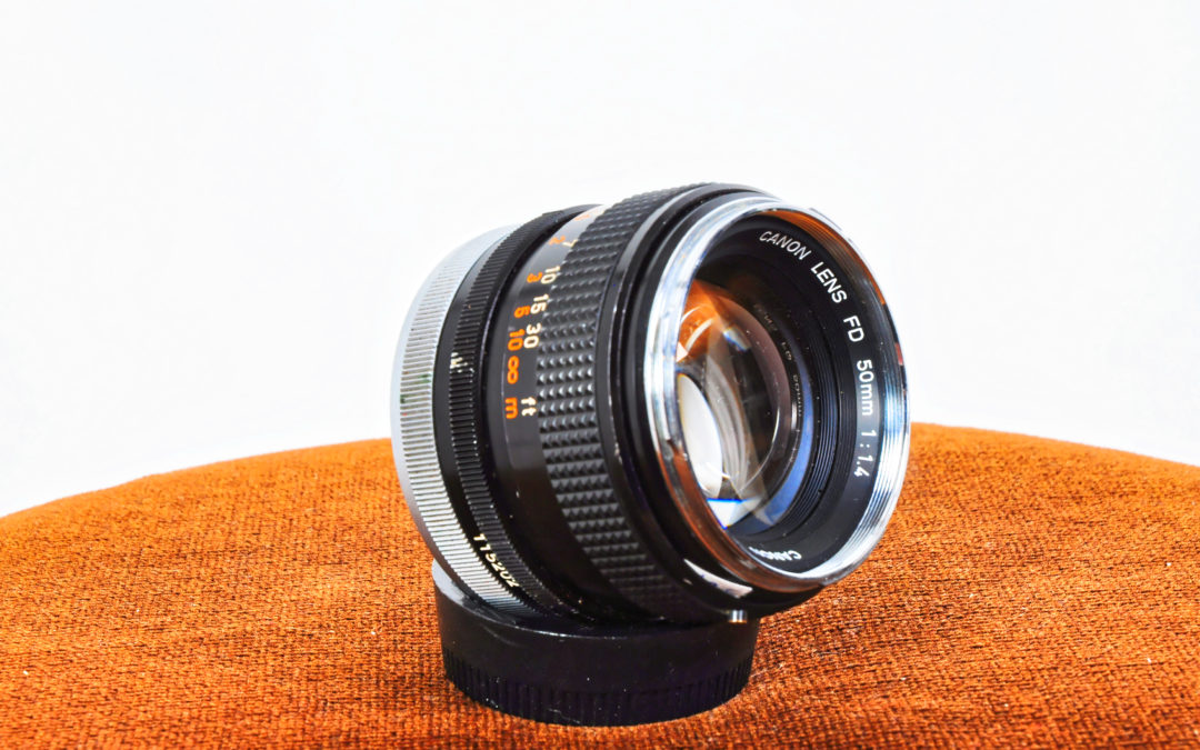 Canon 50mm F/1,4 FD  Chrome Nose